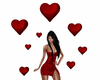 3D Valentine Hearts M/F