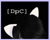 [dpc]Blue wolf/cat ears