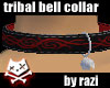 Red & Blk Tribal Collar