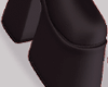 Heart boots black