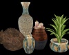 Deco Vases and Plant