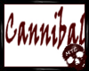 -Cannibal Wall Sign-