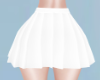 White School Girl Skirt