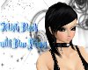 Klitsi Black with blue 