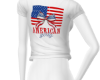 MAI2 WHITE USA T SHIRT