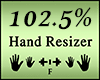 Hand Scaler 102.5%