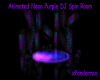 Neon Purple Ani DJ Spin