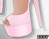 Pink Sandals.