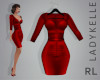 LK| Abbey Red Dress RL