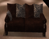 BrownLeopard Cuddle Sofa