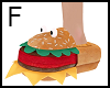 Burger Slippers - F