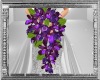 W|Purple Wedding Bouquet