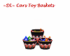 ~DL~Cars Toy Baskets