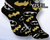 Y' PJ's Batman Sock F