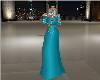 Beautiful Teal Blue Gown