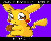 Pkmn Pikachu Sticker