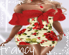 Gillian sexy flower dres