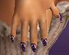 purple moon  nails