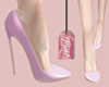 ♕ Baby Pink Heels