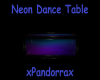 Neon Dance Table