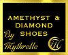AMETHYST DIAMOND SHOES