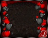 Valentine black rug