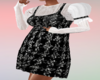 Sundress pregnant bw