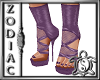 Lilac Net Heels