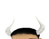 White Incubus Horns