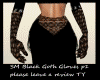 SM Black Goth Gloves p1