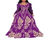 Royal Purple Queen Gown