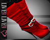 |L9}-Suede.Boots|Red