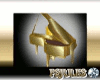 Gold piano
