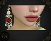 Red Jade Drop Earrings