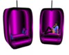 purple VIP lounger