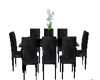 black Dining Table