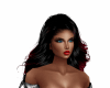 JackyHair 672 -Red-Black