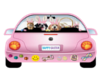 Easter car sticker