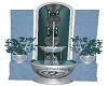Blue Wedding Fountain