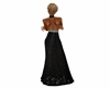 P9) Black Glitter Gown