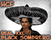 HCF Real Black Sombrero