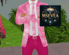 new years suit pink