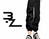 3z Black Pant