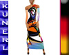 (K) Colorful Long Dress