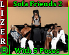 sofa Friends 2 +5poses