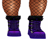 Purple fusion boots