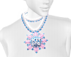ICEY DTG PINK BLUE CHAIN