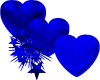 Blue hearts