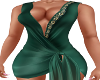 Med-Elegant Green Dress