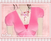 Z- pink bow dress